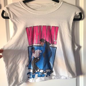 Vintage WHAM Crop top 💖